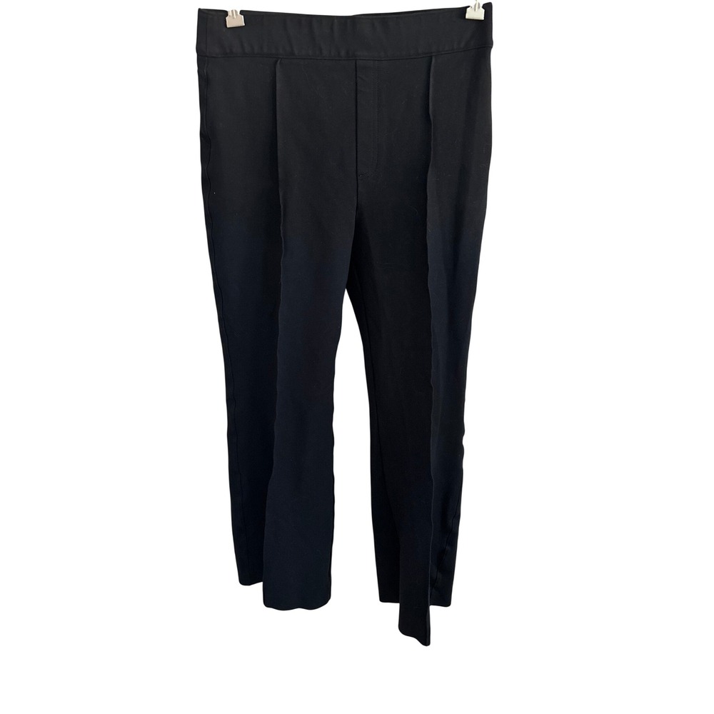 Spanx The Perfect Pant Black Boot Cut Ponte Pull On Trousers Women Large